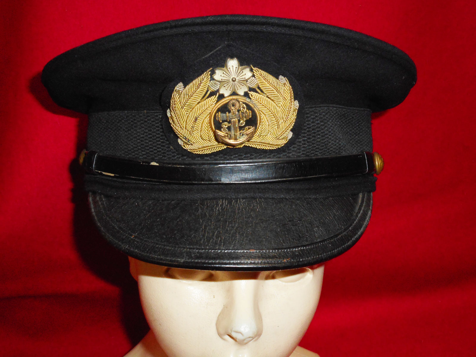 旧日本海軍士官軍帽 再再販！