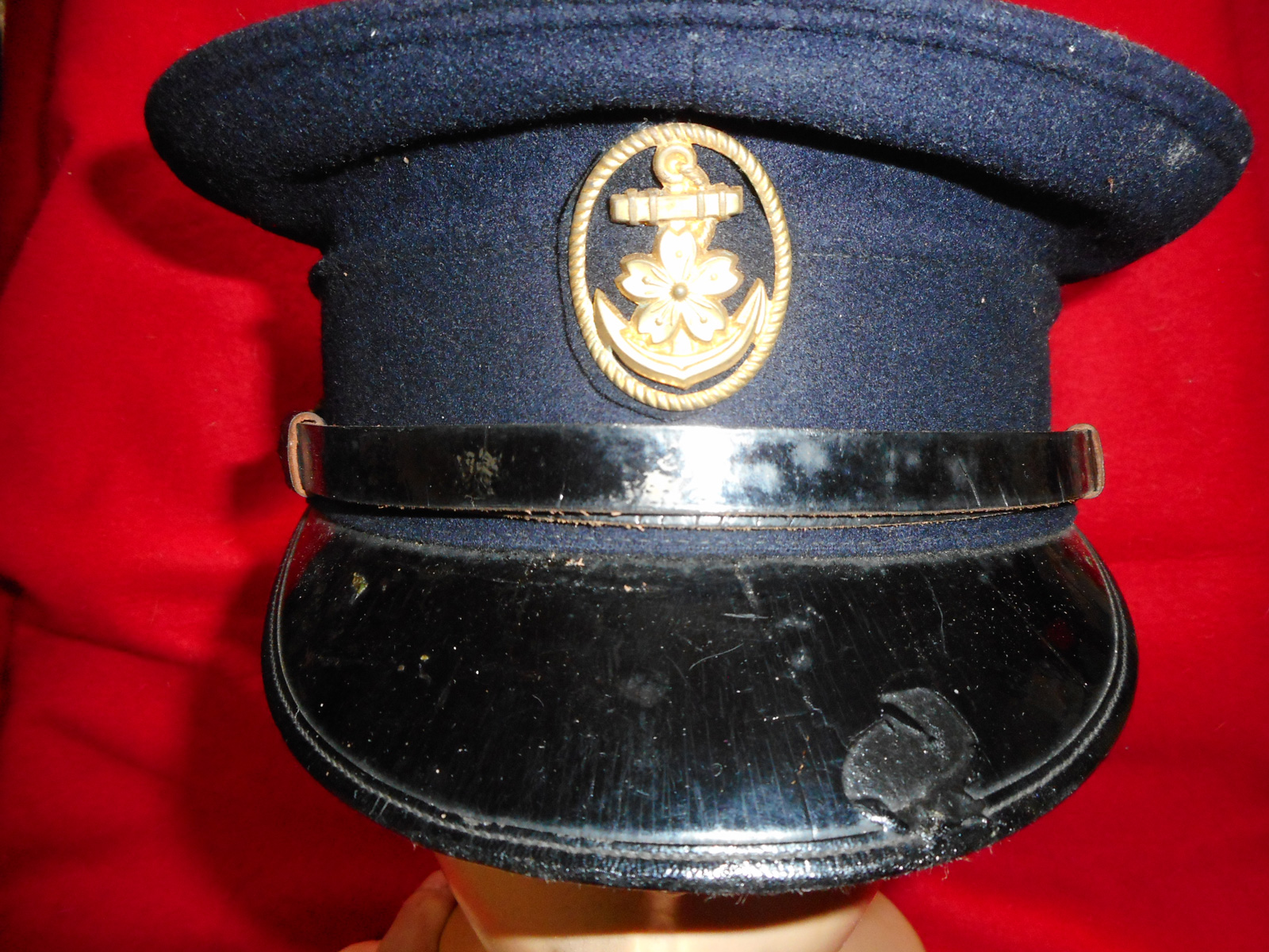 日本海軍 士官 正帽 帽子 軍帽 IJN officer regular cap - 個人装備